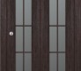 Avon 10 Lite Vetro Veralinga Oak Modern Interior Bifold Doors by Belldinni