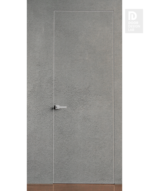 Modern Interior RTA DOOR SLAB EXAMPLE FOR PLASTERING IN GREY 32" X 84" X 1 3/4"