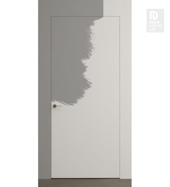 Modern Interior RTA DOOR SLAB EXAMPLE FOR PAINTING IN GREY 36" X 92 1/2" X 1 3/4"