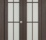 Avon 8 Lite Vetro Veralinga Oak Modern Interior Bifold Doors by Belldinni