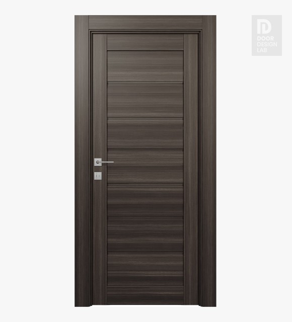 Alda Gray Oak Modern Interior Door by Belldinni