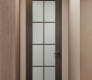 Avon 8 Lite Vetro Veralinga Oak Modern Interior Frameless Door by Belldinni