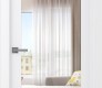 Palladio 207 Clear Vetro Bianco Noble Modern Interior Door by Belldinni