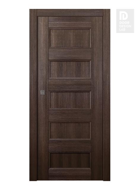 Oxford Uno 07 4R Veralinga Oak Modern Interior Pocket Door by Belldinni