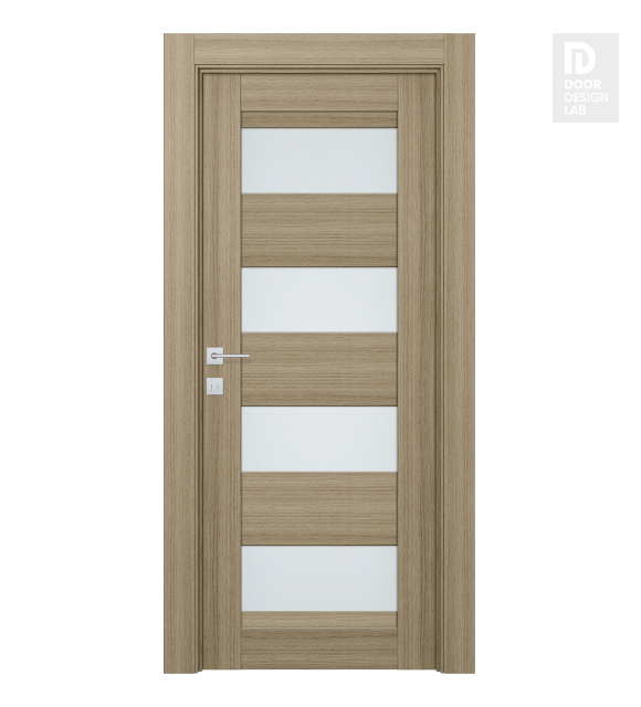 Avon 07-08 Vetro Shambor Modern Interior Door by Belldinni