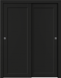 Shaker 1 Panel Black Matte