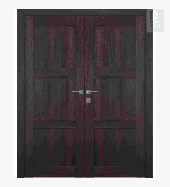 Avon 07 2Rn Veralinga Oak Modern Interior Double Swing Doors by Belldinni