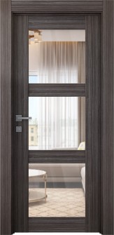 Palladio 3 Lite Clear Vetro Gray Oak