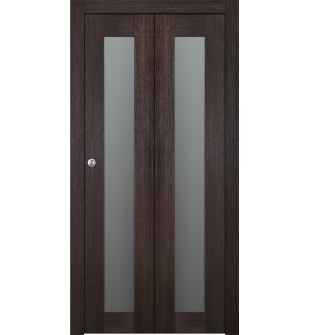 Avon 207 Vetro Veralinga Oak Bi-folding doors