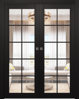 Avon 10 Lite Clear Black Matte Double