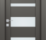 Avon 07-03 Vetro Gray Matte Modern Interior Door by Belldinni