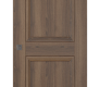 Oxford Duo 07 Rn Pecan Nutwood Modern Interior Barn Door by Belldinni