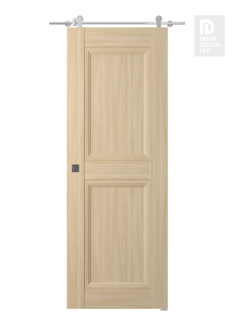 Oxford Duo 07 Rn Loire Ash Modern Interior Barn Door by Belldinni