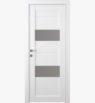 Vita Vetro Bianco Noble Single Doors