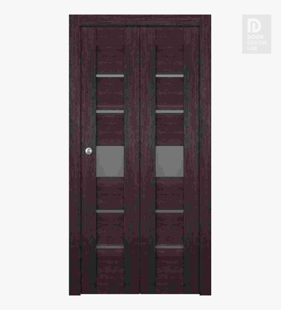 Avon 07-06 Vetro Veralinga Oak Modern Interior Bifold Doors by Belldinni