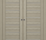 Alba Shambor Modern Interior Double Pocket Doors by Belldinni