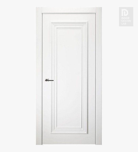 Palazzo 1 Polar White Modern Interior Frameless Door by Belldinni