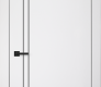Palladio 2V Black Bianco Noble Modern Interior Door by Belldinni