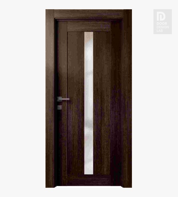 Avon 101 Vetro Veralinga Oak Modern Interior Pocket Door by Belldinni