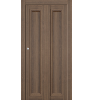 Oxford Duo 07 Pecan Nutwood Bi-folding doors