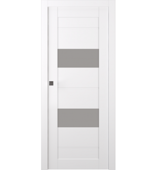 Vita Vetro Snow White Pocket doors