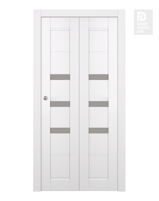 Rita Vetro Snow White Modern Interior Bifold Doors by Belldinni