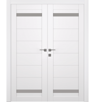 Perla Vetro Snow White Double doors