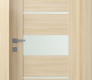 Avon 07-06 Vetro Loire Ash Modern Interior Door by Belldinni
