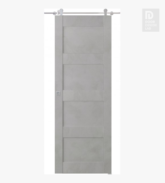 Avon 07 3R Light Urban Modern Interior Barn Door by Belldinni