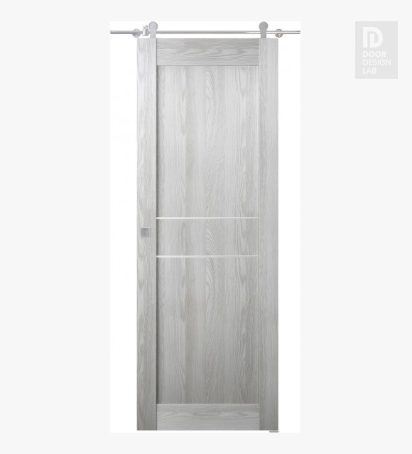 Avon 07 2Hn Ribeira Ash Modern Interior Barn Door by Belldinni