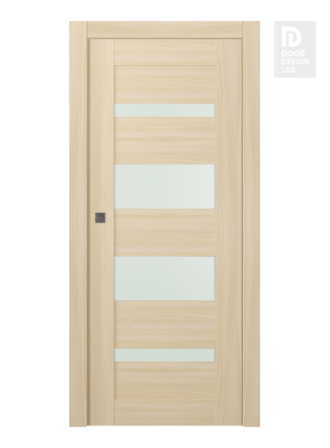 Avon 07-01 Vetro Loire Ash Modern Interior Pocket Door by Belldinni