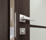 Avon 4 Lite Vetro Veralinga Oak Double doors
