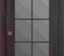 Avon 10 Lite Vetro Veralinga Oak Modern Interior Pocket Door by Belldinni