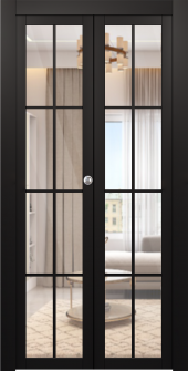 Avon 8 Lite Clear Vetro Black Matte