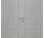 Avon 07 2Rn Light Urban Modern Interior Double Swing Doors by Belldinni