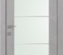 Avon 202 4H Vetro Light Urban Modern Interior Door by Belldinni