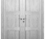 Avon 07 2Rn Ribeira Ash Modern Interior Double Swing Doors by Belldinni