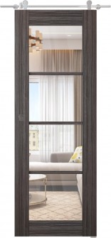 Palladio 4 Lite Clear Vetro Gray Oak