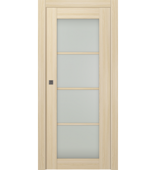 Avon 4 Lite Vetro Loire Ash Pocket doors