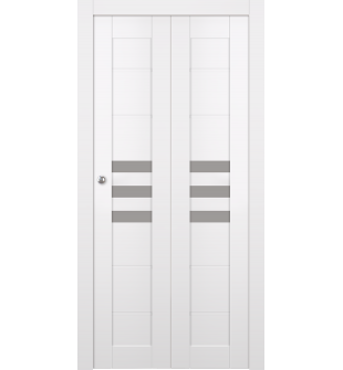 Dome Vetro Snow White Bi-folding doors