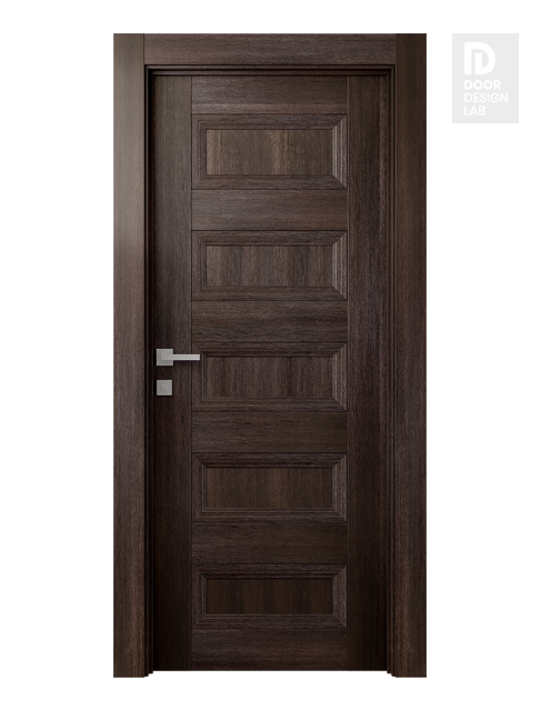 Oxford Duo 07 4R Veralinga Oak Modern Interior Door by Belldinni