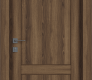 Shaker 2 Panel Pecan Nutwood Modern Interior Door by Belldinni