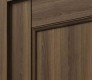 Oxford Uno 07 4R Pecan Nutwood Barn doors