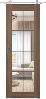 Avon 8 Lite Clear Vetro Pecan Nutwood