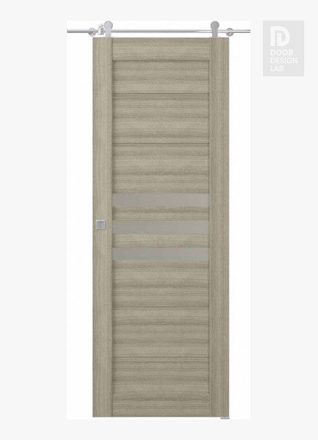 Dome Vetro Shambor Modern Interior Barn Door by Belldinni
