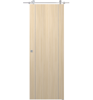 Optima 2U Loire Ash Barn doors