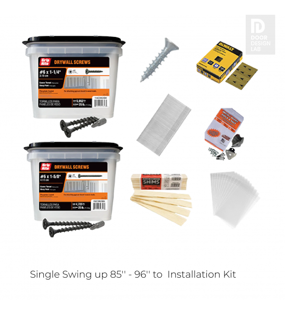 SINGLE SWING 85''-96''  INSTALLATION KIT