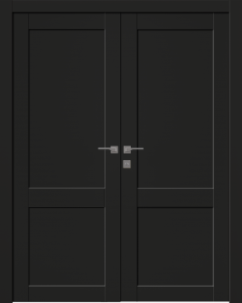 Shaker 2 Panel Black Matte