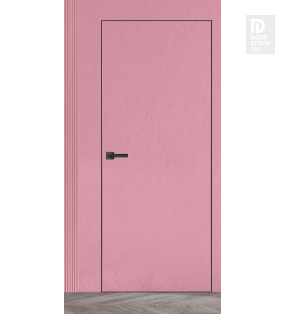 Modern Interior RTA DOOR SLAB EXAMPLE FOR PLASTERING IN PINK 28" X 92 1/2" X 1 3/4"