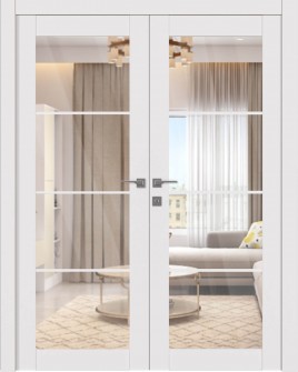 Smart Pro 4 Lite Clear Vetro Polar White